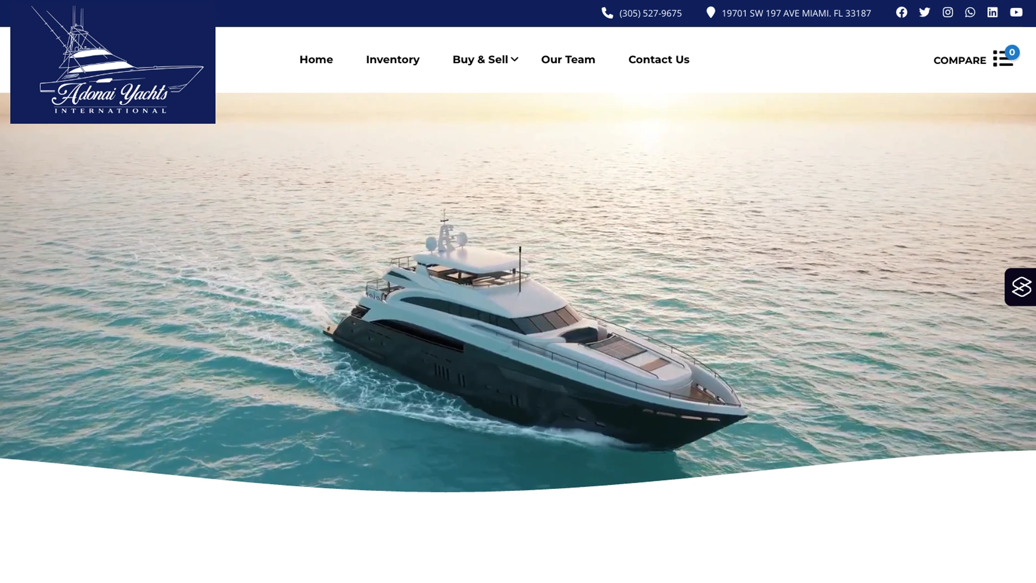 Adonai Yachts Website