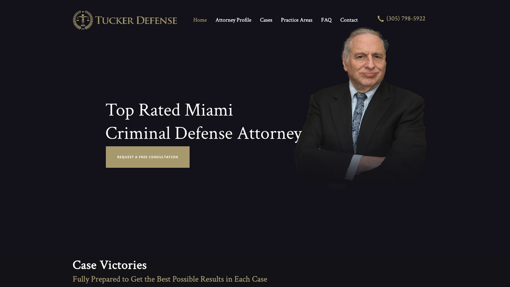 Tucker Defense Website